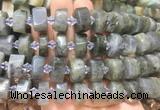 NGBS231 15 inches 10*14mm - 12*16mm faceted nuggets labradorite beads