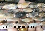 NGBS254 15 inches 8*20mm - 12*30mm faceted nuggets sunstone beads
