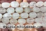 NGBS282 15 inches 13*18mm - 18*25mm nuggets white crystal beads wholesale