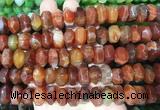 NGBS292 15 inches 8*14mm - 10*16mm faceted nuggets agate beads wholesale