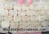 NGBS318 15 inches 12*16mm - 13*18mm nuggets lemon quartz beads wholesale