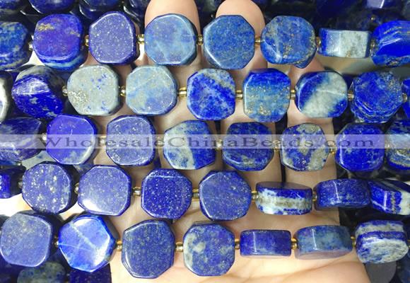 NGBS325 15 inches 14*16mm nuggets lapis lazuli gemstone beads wholesale