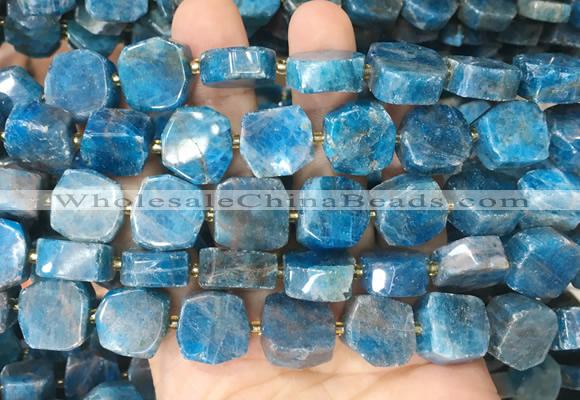 NGBS326 15 inches 14*16mm nuggets apatite gemstone beads wholesale