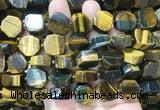 NGBS327 15 inches 14*16mm nuggets yellow tiger eye gemstone beads wholesale