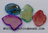 NGP3246 55*65mm - 50*75mm freeform agate slab pendants