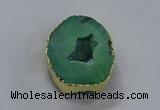NGP3759 30*40mm - 40*50mm freeform druzy agate pendants