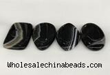 NGP5802 30*50mm freeform agate slab pendants wholesale