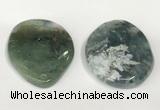 NGP5834 35*55mm freeform agate gemstone pendants wholesale