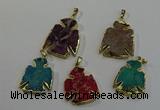 NGP6030 25*35mm - 30*40mm angel sea sediment jasper pendants