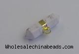 NGP7448 12*45mm sticks white howlite pendants wholesale