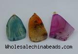 NGP8722 28*38mm - 40*45mm freeform agate pendants wholesale