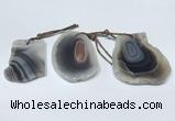 NGP9762 25*30mm-30*45mm freeform botswana agate pendants