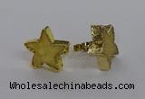 NGR281 25*25mm - 30*30mm star druzy agate gemstone rings