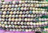 NSBS06 15 inches 6mm round Green Dragon Veins Jasper beads wholesale