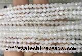 OPBS15 15 inches 4mm faceted round AB-color opalite beads wholesale