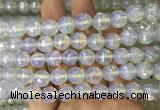 OPBS18 15 inches 10mm faceted round AB-color opalite beads wholesale