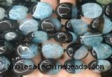 OVBS55 15 inches 15*20mm oval Agate gemstone beads wholesale