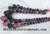 RBBS53 15 inches 6*10mm - 18*25mm rondelle agate beads wholesale