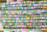 RBBS64 15 inches 2*4mm rondelle candy jade gemstone beads wholesale