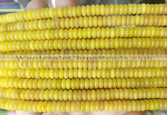 RBBS67 15 inches 2*6mm rondelle candy jade gemstone beads wholesale
