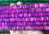 RBBS90 15 inches 4*10mm rondelle candy jade gemstone beads wholesale