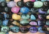 RIBS107 15 inches 13*18mm rice agate gemstone beads wholesale