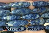 RIBS67 15 inches 14*40mm rice sodalite gemstone beads wholesale