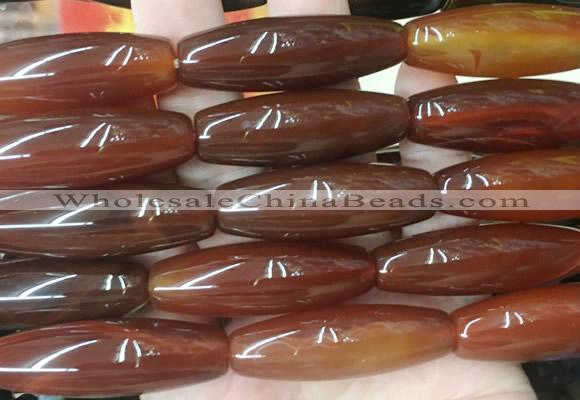 RIBS79 15 inches 13*40mm rice agate gemstone beads wholesale