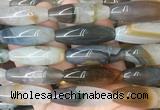 RIBS82 15 inches 13*40mm rice agate gemstone beads wholesale