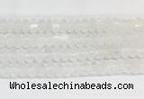 SEBS10 15 inches 6*10mm round selenite gemstone beads wholesale