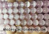 SEBS130 15 inches 10mm round selenite gemstone beads wholesale