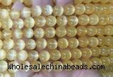 SEBS76 15 inches 8mm round selenite gemstone beads wholesale