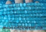 SEBS90 15 inches 6mm round selenite gemstone beads wholesale
