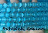 SEBS91 15 inches 8mm round selenite gemstone beads wholesale