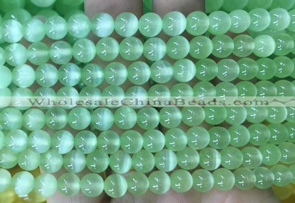 SEBS97 15 inches 6mm round selenite gemstone beads wholesale