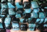 SRBS23 15 inches 18*18mm square Agate gemstone beads wholesale