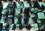 SRBS24 15 inches 18*18mm square Agate gemstone beads wholesale