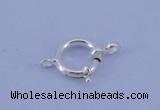 SSC207 5pcs 12.5mm 925 sterling silver spring rings clasps