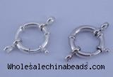 SSC209 5pcs 20mm 925 sterling silver spring rings clasps