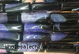 TBBS132 15 inches 13*40mm tube agate gemstone beads wholesale