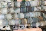 TBBS137 15 inches 13*14mm tube agate gemstone beads wholesale