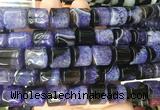 TBBS143 15 inches 13*14mm tube agate gemstone beads wholesale
