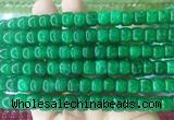 TBBS155 15 inches 7*9mm tube candy jade gemstone beads wholesale