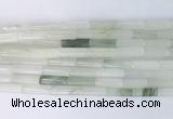 TBBS19 15 inches 4*13mm tube Tianshan jade gemstone beads