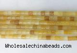 TBBS39 15 inches 3*5mm tube yellow aventurine gemstone beads
