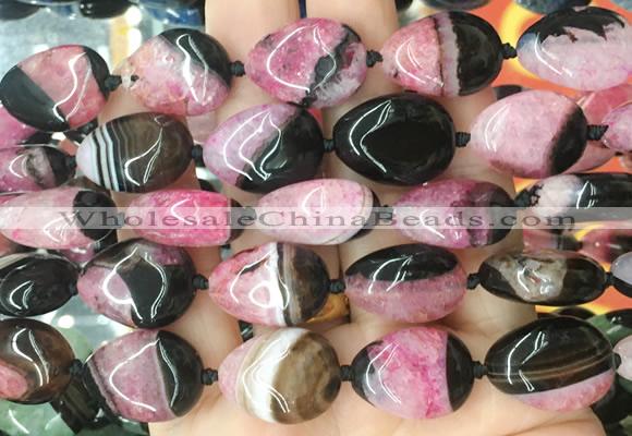 TRBS134 15 inches 15*20mm teardrop Agate gemstone beads wholesale