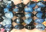 TRBS136 15 inches 15*20mm teardrop Agate gemstone beads wholesale