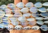 TRBS32 15 inches 13*18mm flat teardrop opalite gemstone beads wholesale