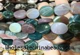 TWBS29 15 inches 13*18mm twist oval indian agate beads wholesale