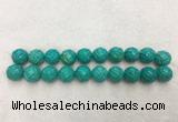 WBBS59 20mm carved round loose howlite turquoise gemstone beads wholesale